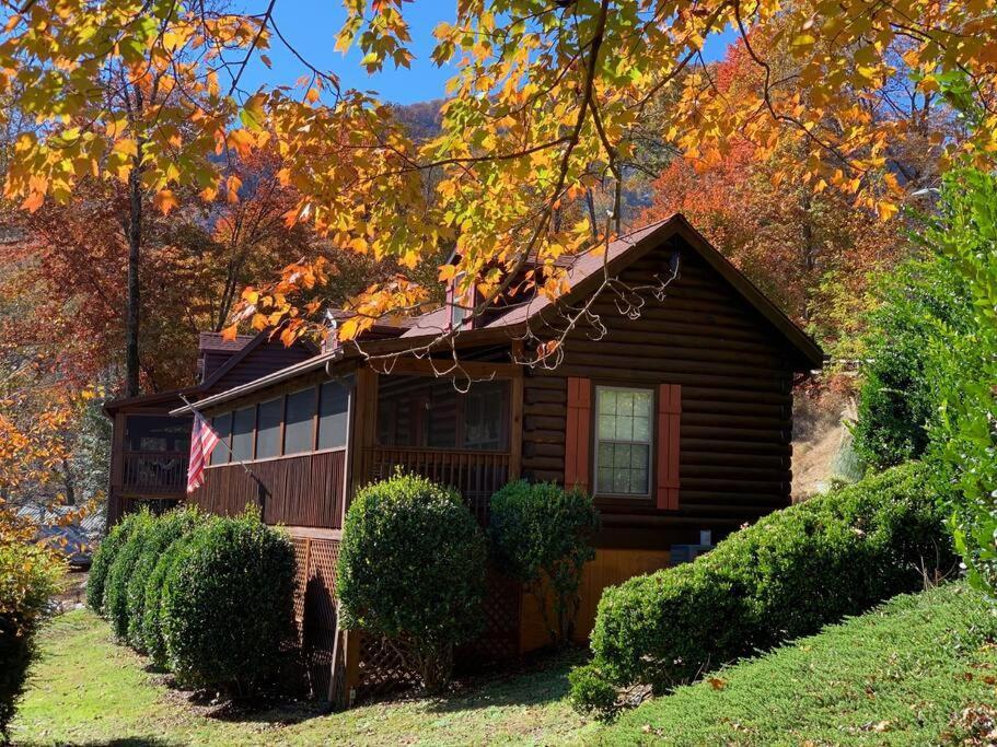 Walk To Lake Lure Chimney Rock From Autumn Splendor Cabin Villa Eksteriør bilde